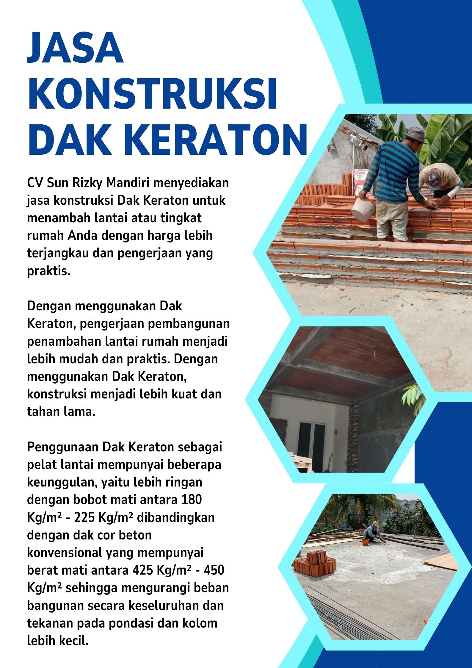 jasa konstruksi dak keraton
